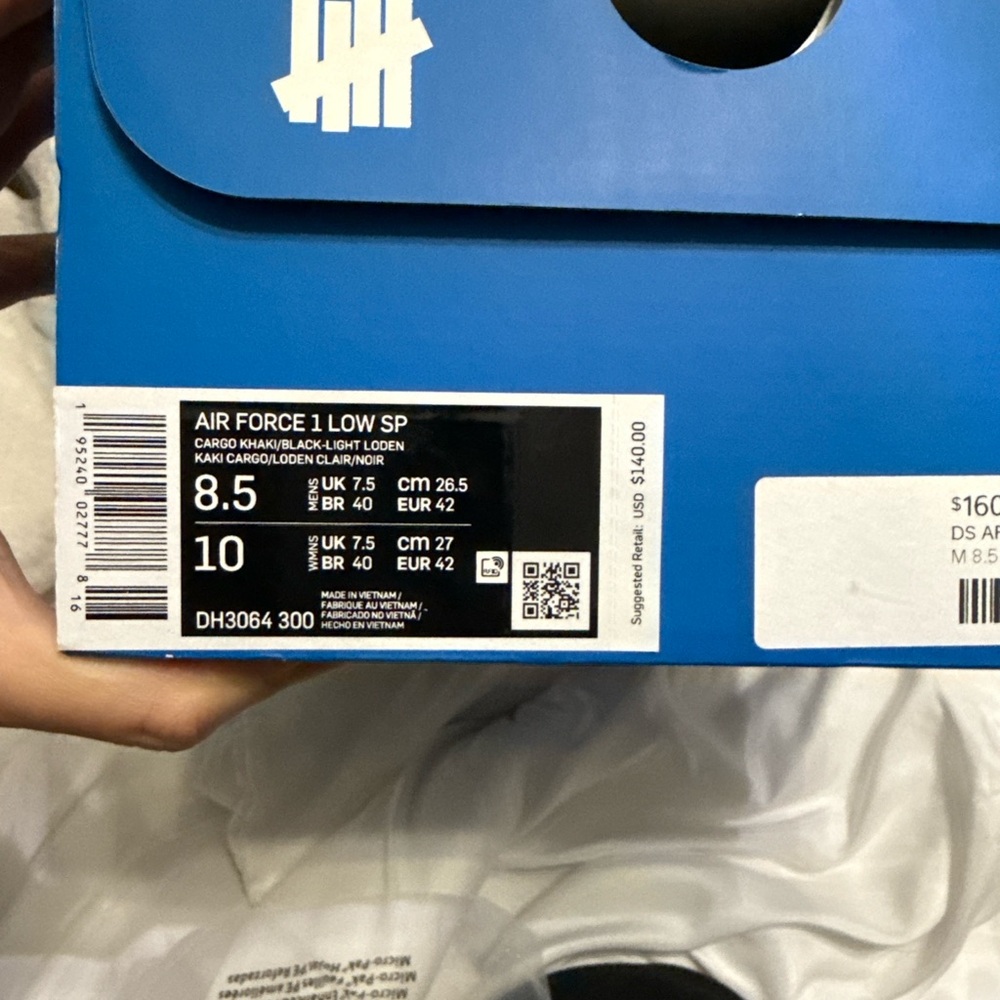 Nike Air Force 1 Low SP “Undefeated” - Picture 5 of 5